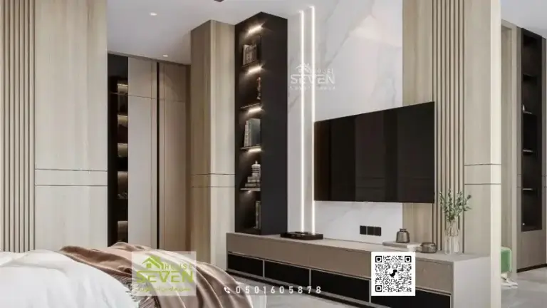 تفصيل خلفيات تلفزيون جداري بتصاميم عصرية تضيف لمسة فخمة للجدران